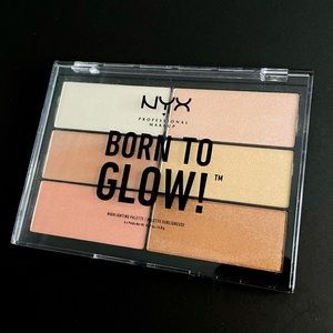 NYX Born To Glow Highlighting Palette | Makeup Face Highlighter Palette